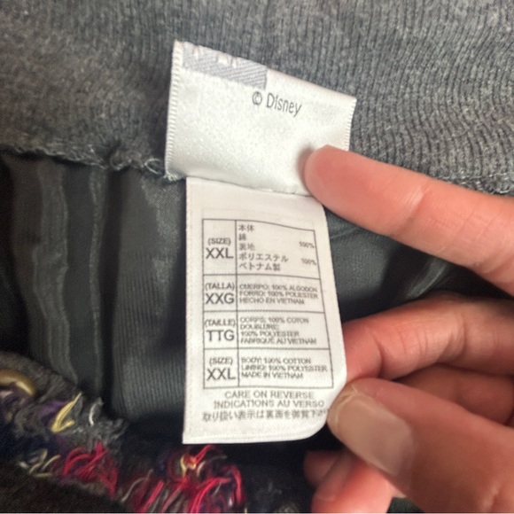 Plaid DisneyWorld  Disneyland Resort Layered Skirt Size XXL Drawstring Waist - Picture 11 of 11